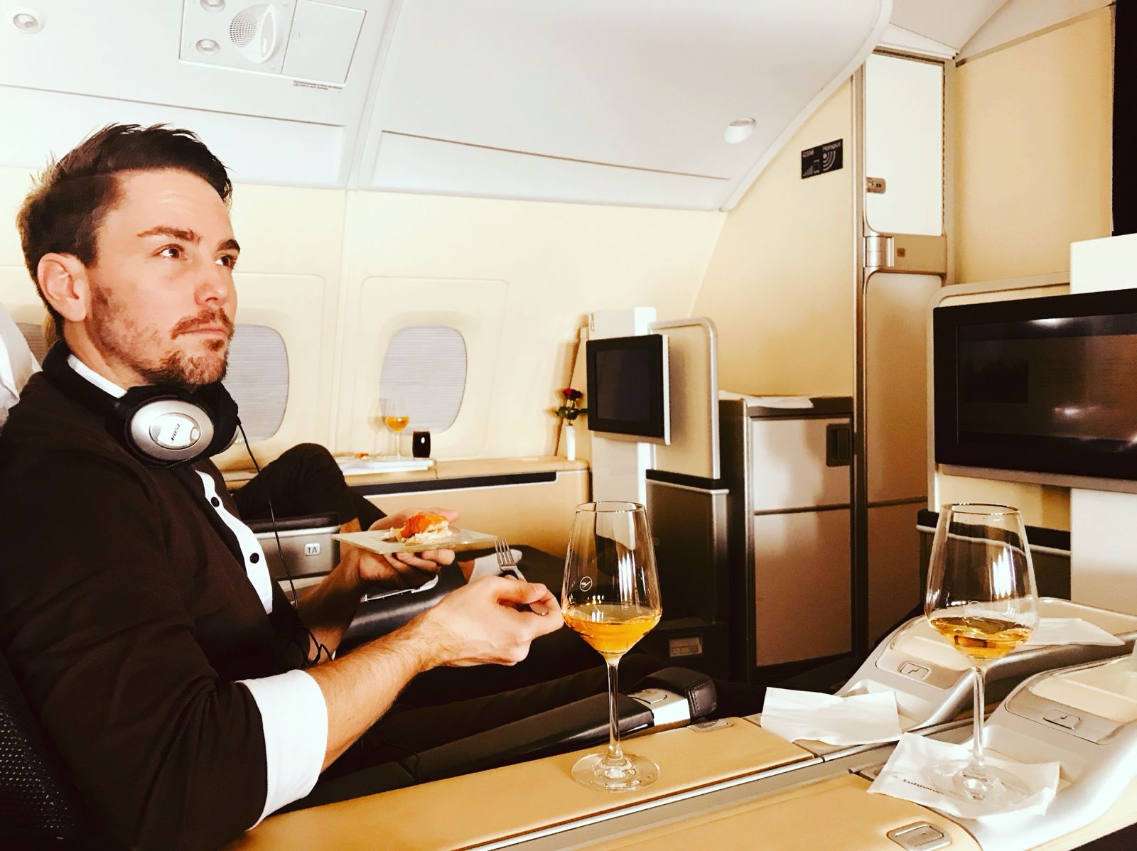 Michael Stengel in der First Class